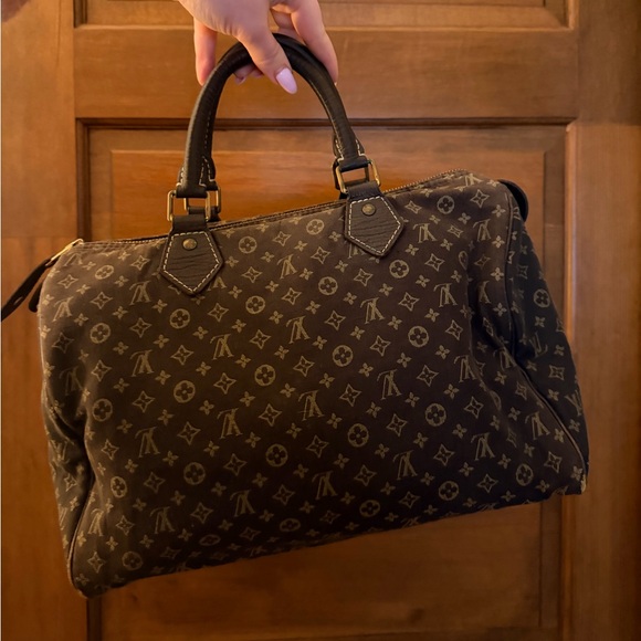 Louis Vuitton Monogram Mini Lin Speedy 30 - Picture 3 of 14